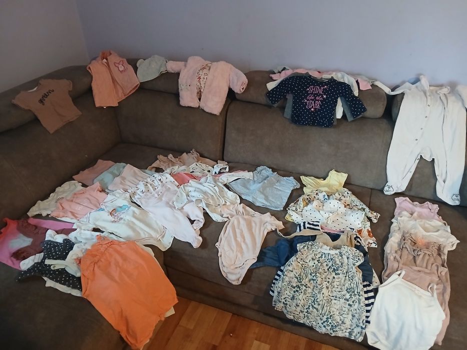 Ubrania dziewczynka 62