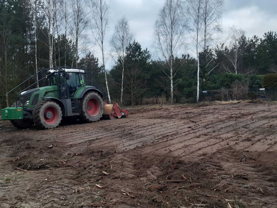 Czyszczenie działek, mulczowanie teren, mulczer lesny wglebny