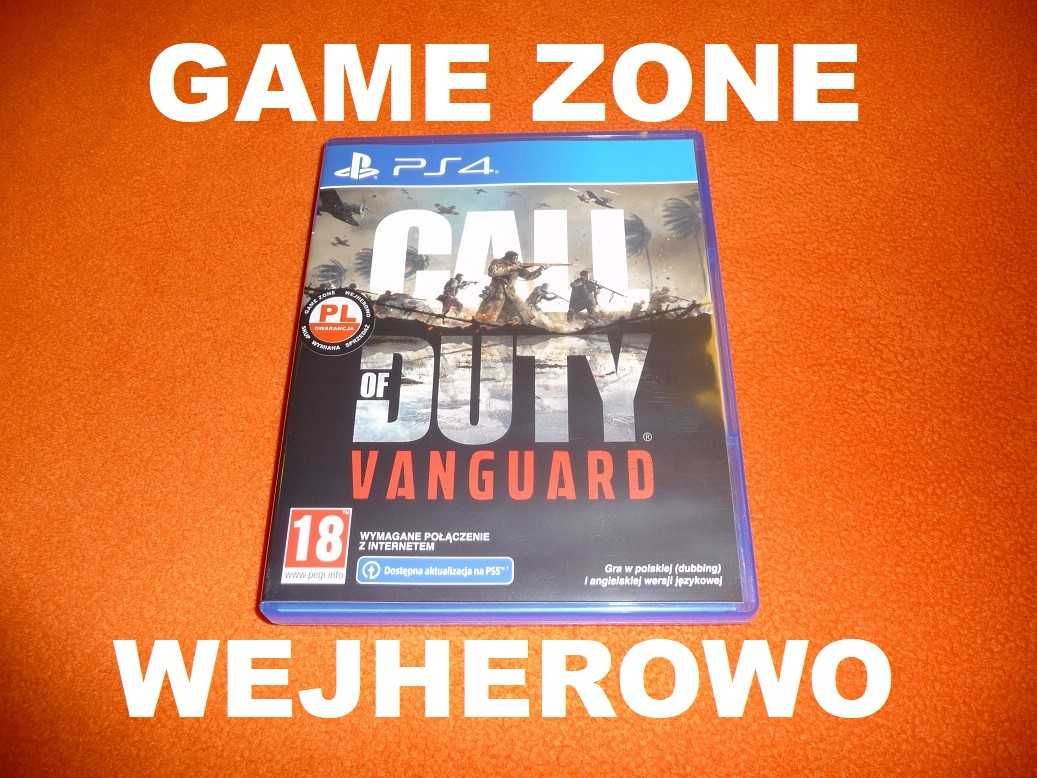 Call of Duty Vanguard PS4 + Slim + Pro + PS5 = PŁYTA PL