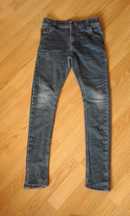 dżinsy jeansy granatowe Next  32 34  rurki biodrówki skinny