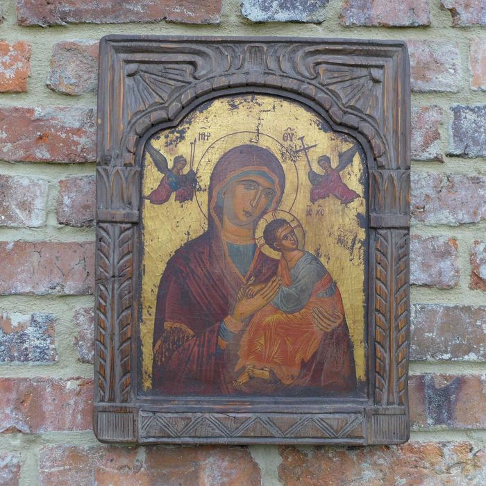 Stara Ikona Matka Boska Nieustającej Pomocy