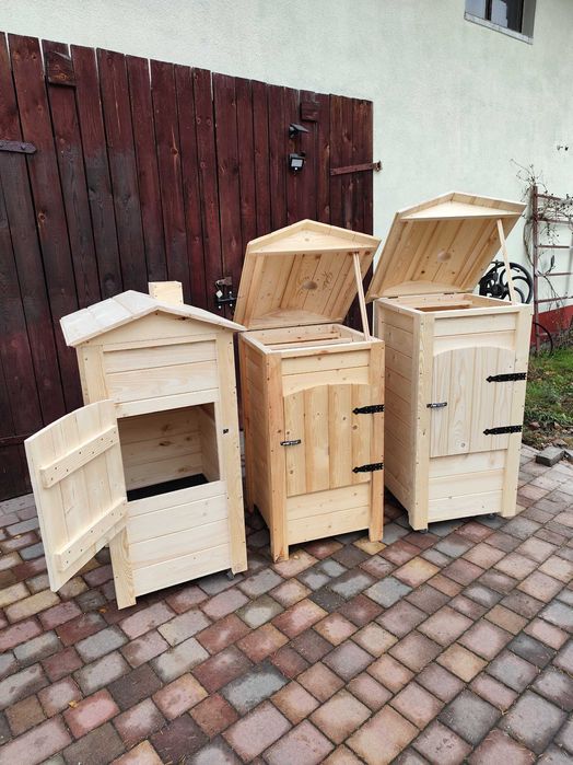 Drewniana wędzarnia elektryczna