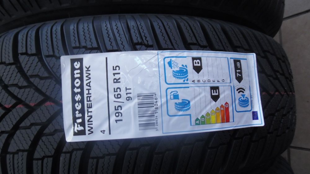 195/65R15 FIRESTONE WINTERHAWK 4 - NOWY MODEL opony zimowe ,Dobra Cena