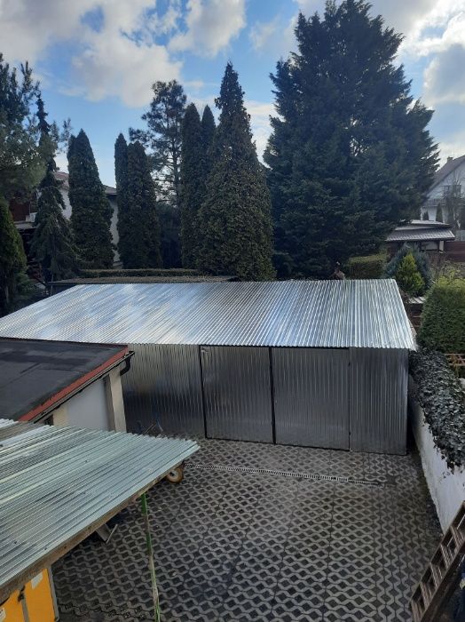 Blaszak Wiata Garaż 3x5m ocynkowany Standard Producent Montaż