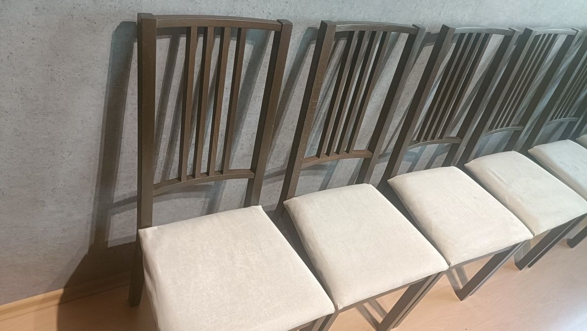 6 krzeseł bojre IKEA                 (krzesła, krzesło)