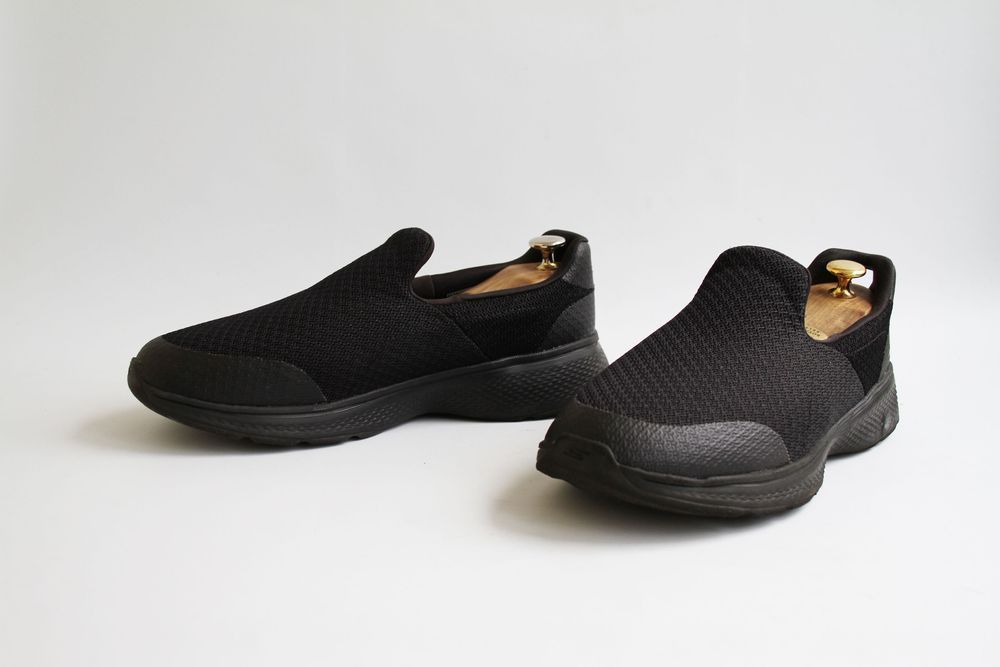 кроссовки слипоны черные Скечерс Skechers размер 42