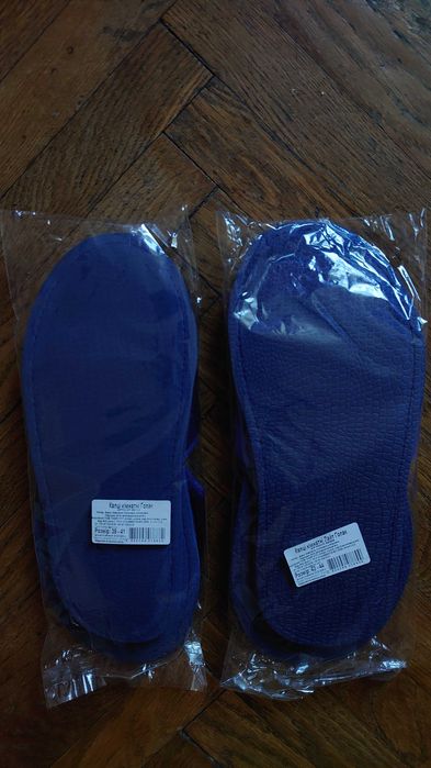 Чоловічі домашні капці з відкритим носком (нові)