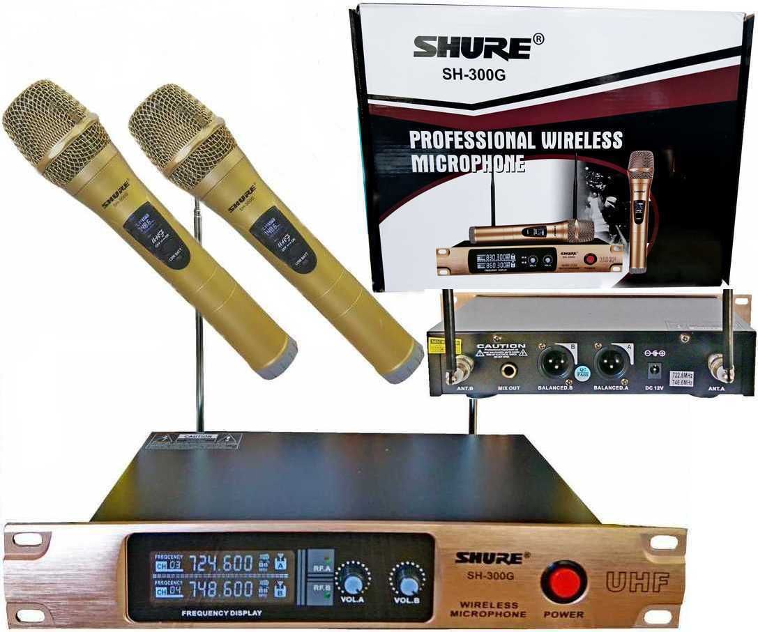 Радіосистема 2 радіомікрофона Shure SH 300g ugx8 II sm58 beta 58 uk 90