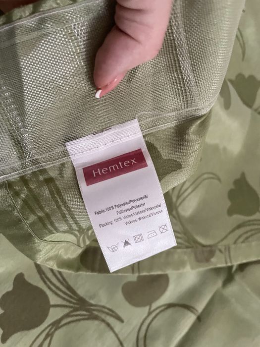 Zaslona zielona Hemtex