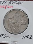 5 Złotych Rybak 1973 r. - nr. 2 - Skrętka