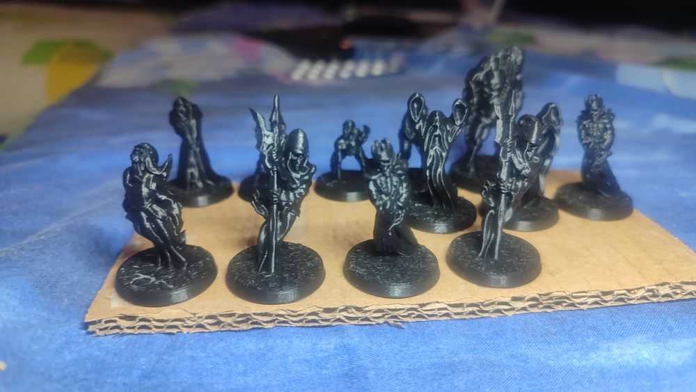 ДНД мініфігурки, 32 мм. Гіпер точний друк.