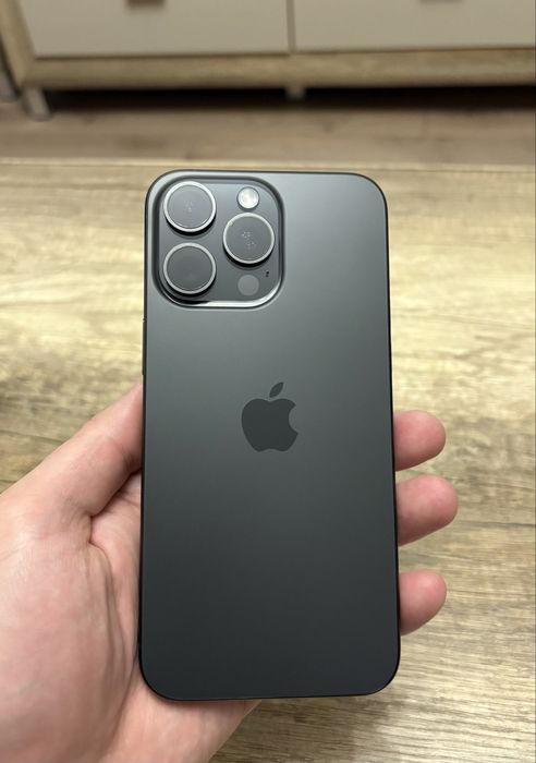 Айфон IPhone 15 Pro Max 256 Black Titanium, ИДЕАЛ, АКБ 100%!