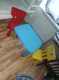 Stolik i krzesła dla dzieci