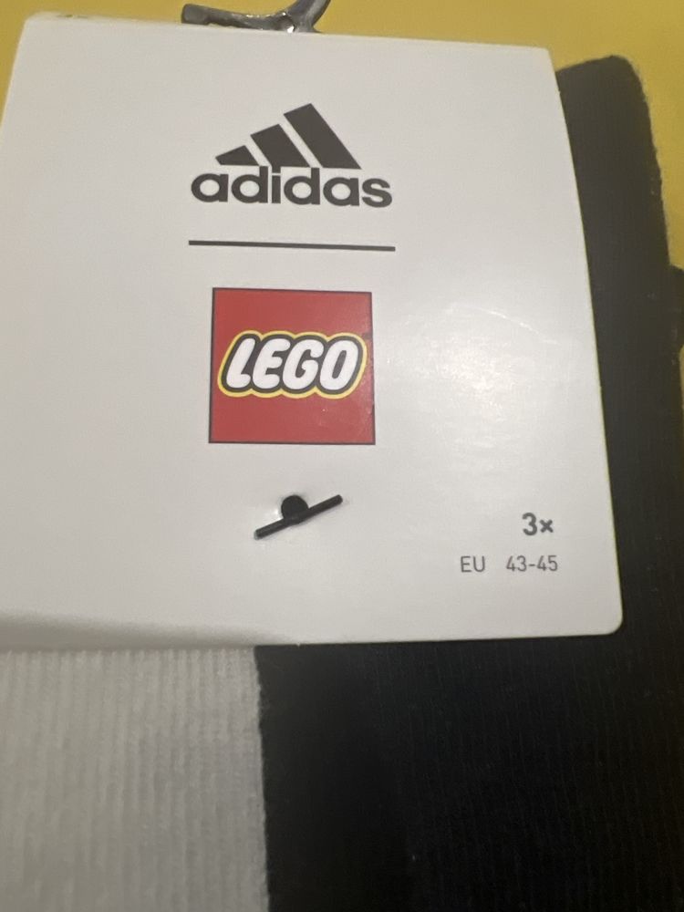 Чоловічі шкарпетки Adidas / Lego хлопчик 43 /44 / 45