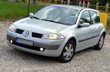 Ekonomiczne RENAULT Megane II SPRAWNA KLIMA rej PL 5drzwi