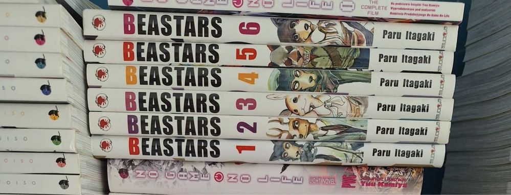 Beastars 6 tomów manga anime