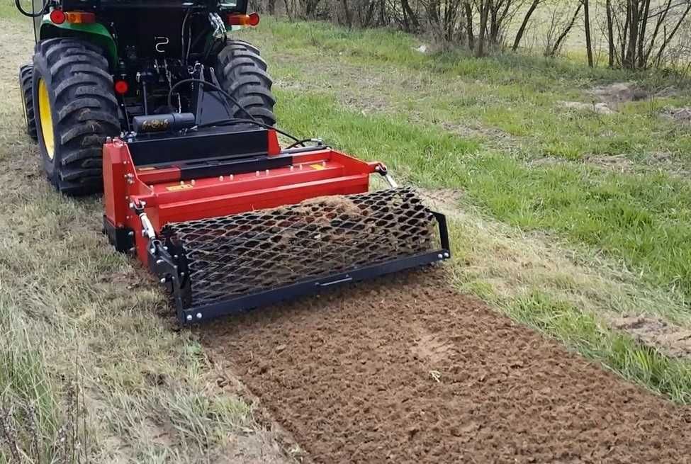 Glebogryzarka separacyjna, sianie trawy, wertykulacja, aeracja rurkowa
