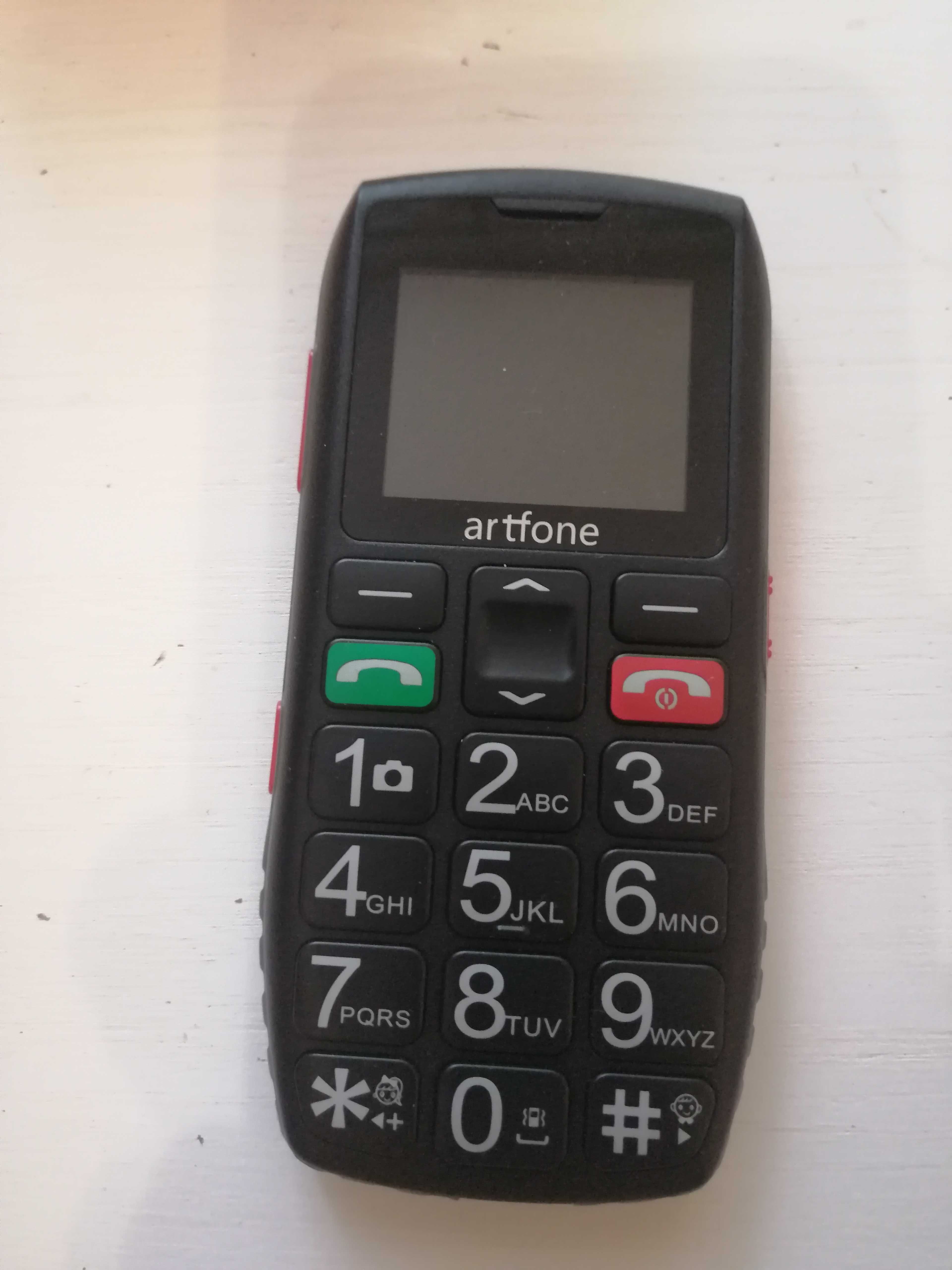 Telefon komórkowy Artfone C1 czarny