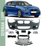 Para-choque frontal BMW Série 1 F20 2011 a 2015 Pacote M + Acessórios
