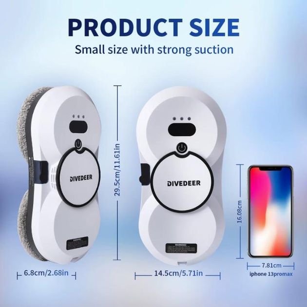 Мийник вікон DIVEDEER YTK-02: ідеальна чистота за хвилини».