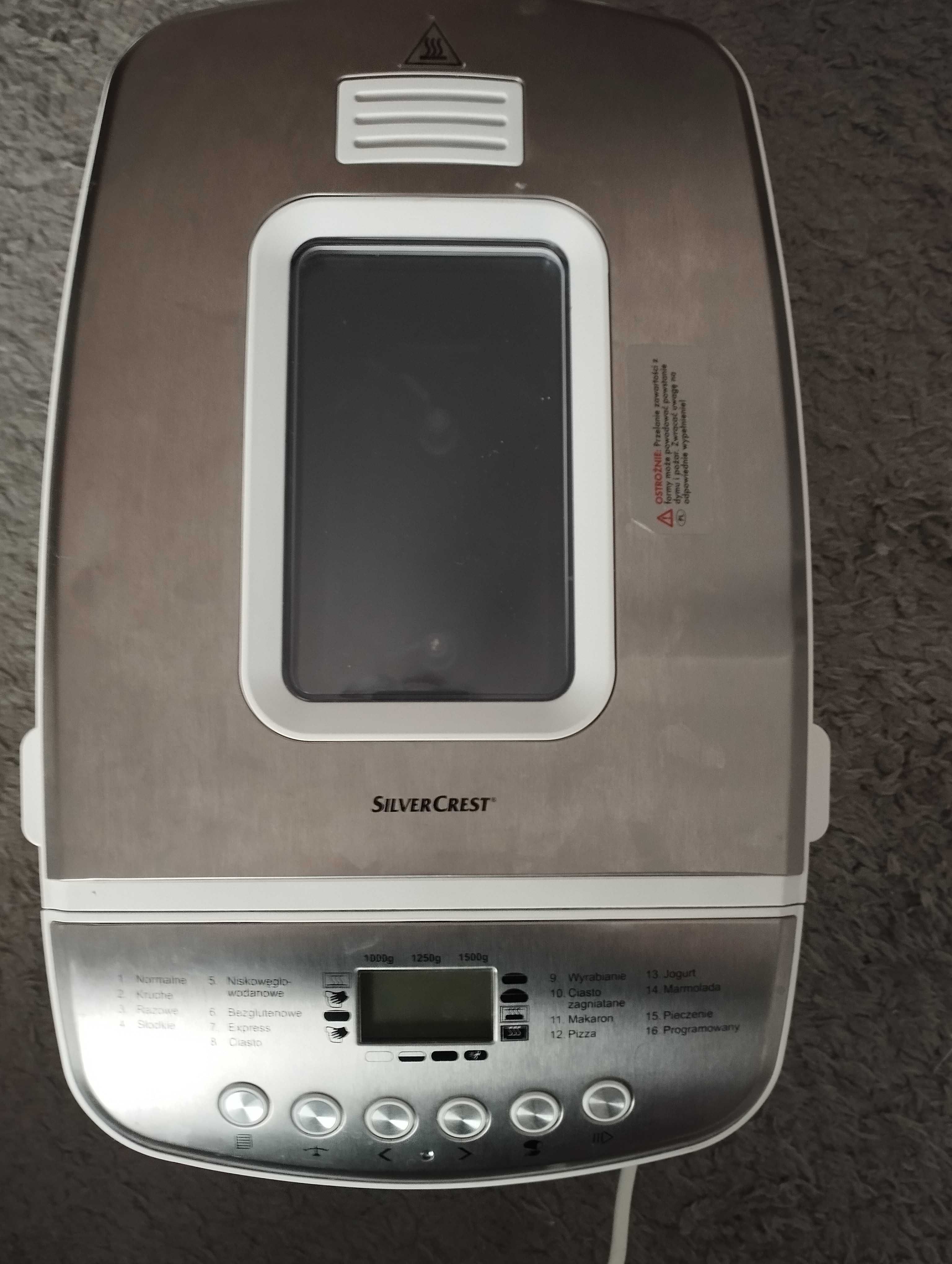 Automat do pieczenia chleba silvercrest