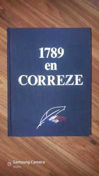 Książka "1789 en Correze" (wydanie francuskie)