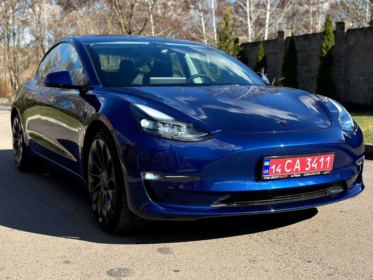 Авто в наявності Tesla Model 3 Performance 80.5kWh 2022 року