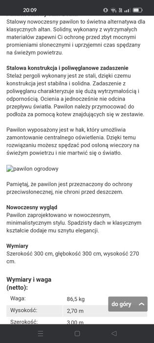 Pawilon stalowy nowy