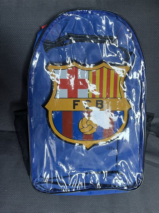 Plecak FC Barcelona, przywieziony z Barcelony plus drobny upominek