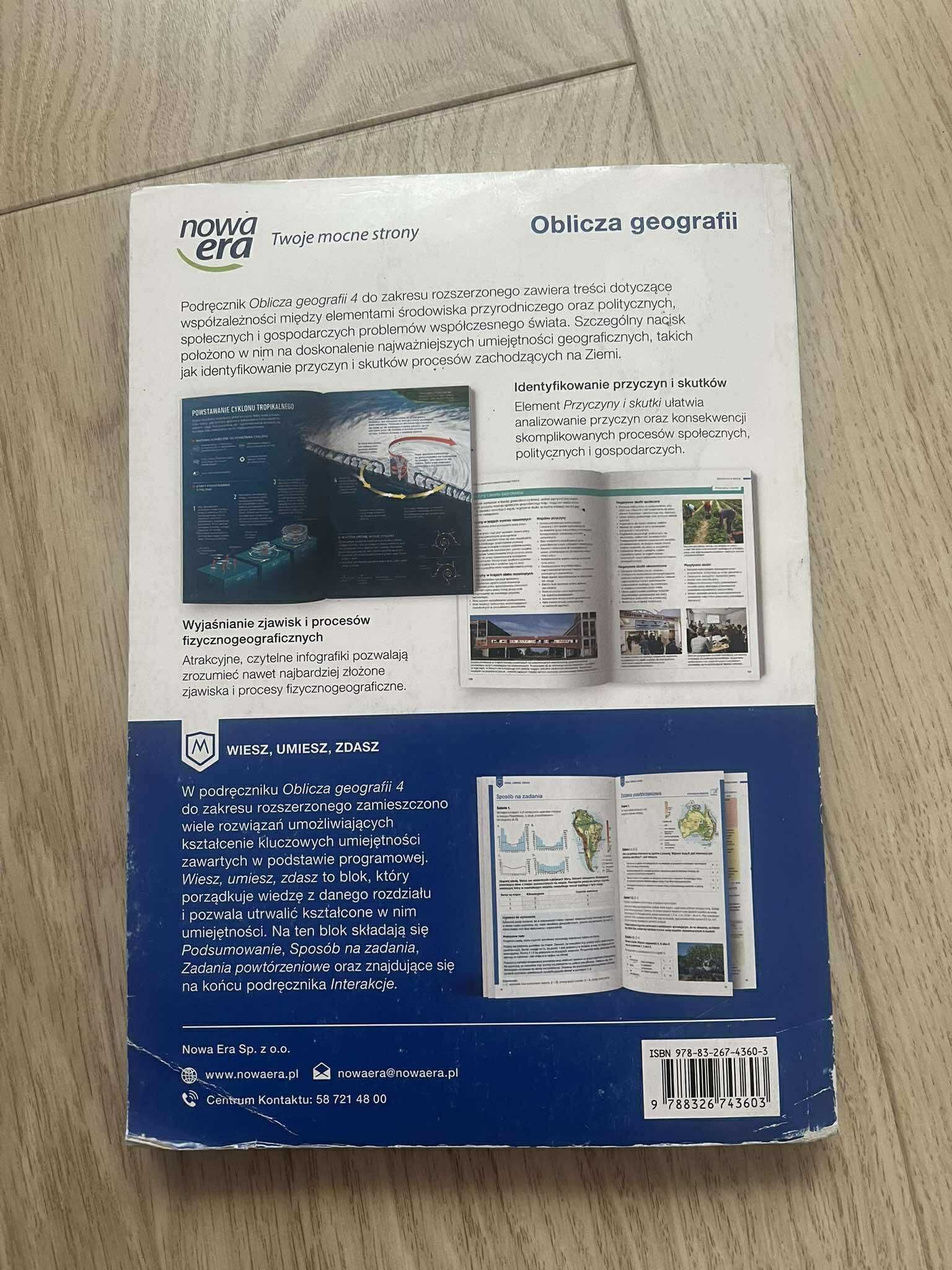 Oblicza geografii 4 zakres rozszerzony