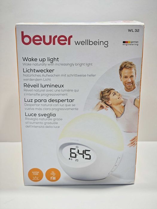 Radio Budzik Beurer Wl32 Biały