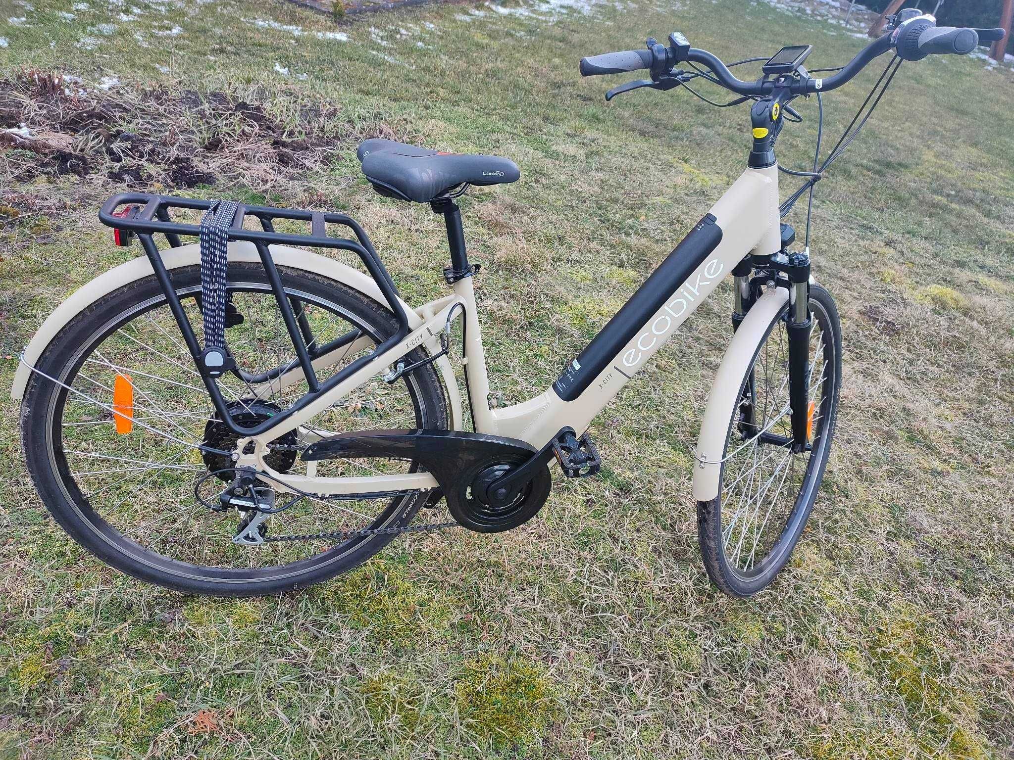 Rower elektryczny Ecobike - mało używany, JAK NOWY, 1 WŁAŚCICIEL !!!