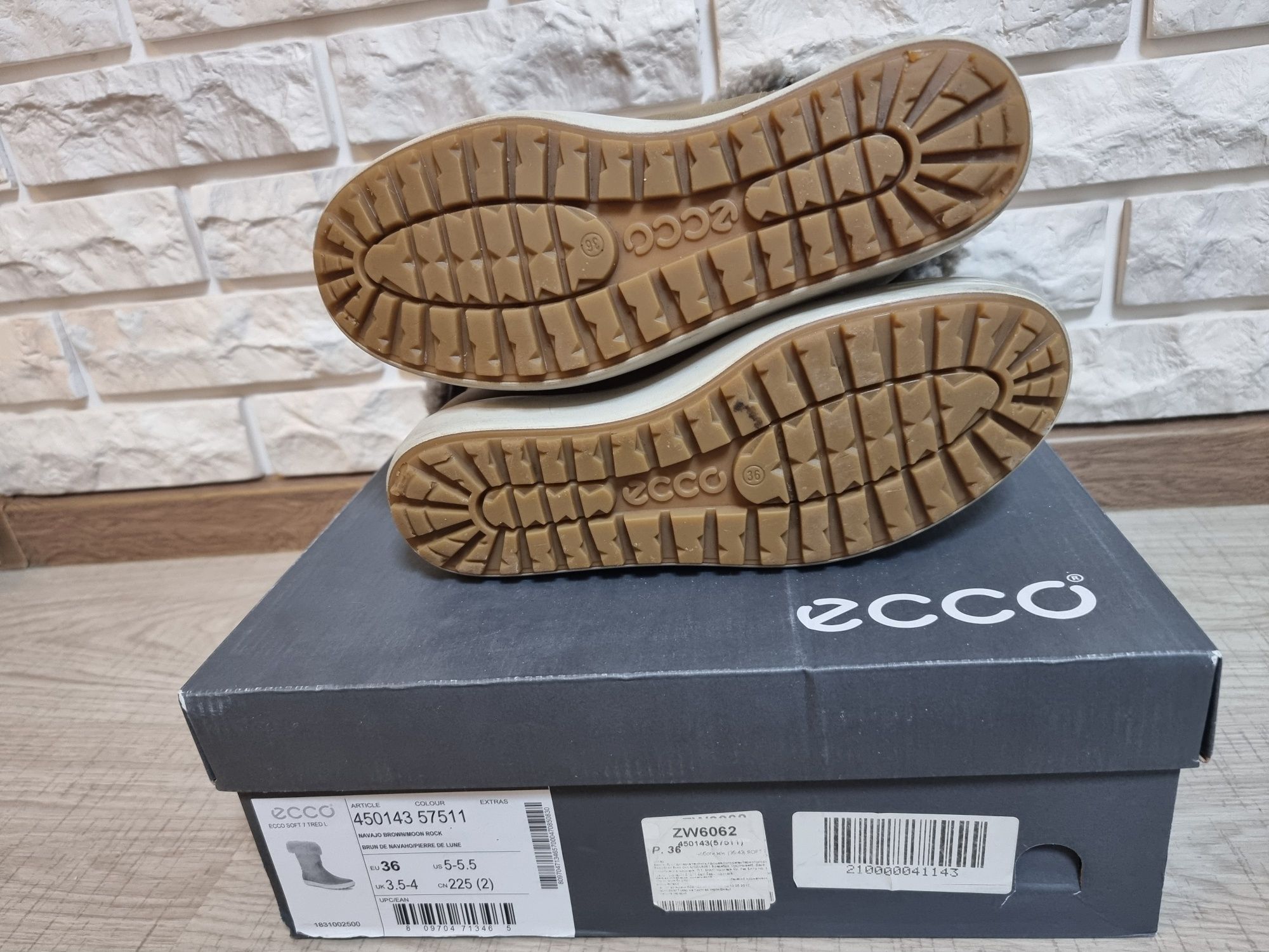 Чоботи для дівчинки ECCO Soft 7 Tred L 36 розмір