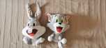Maskotki pluszaki 2 sztuki tom and Jerry Królik Bugs oryginał