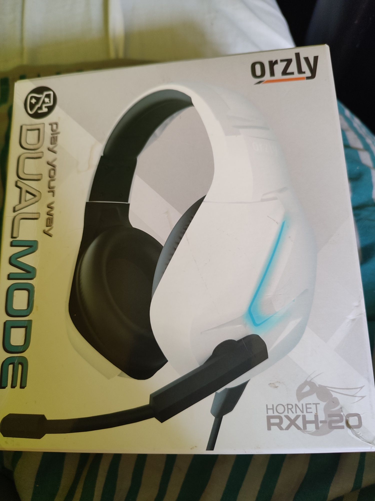 Nowe! Słuchawki  gamingowe orzly z mikrofonem i rgb n
