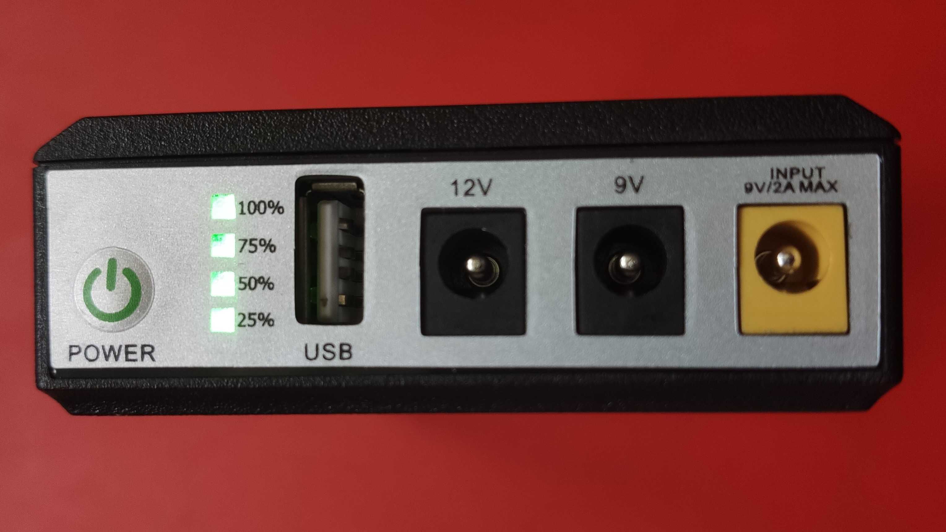 Міні ДБЖ для роутера. Mini UPS DCP-018W + блок живлення