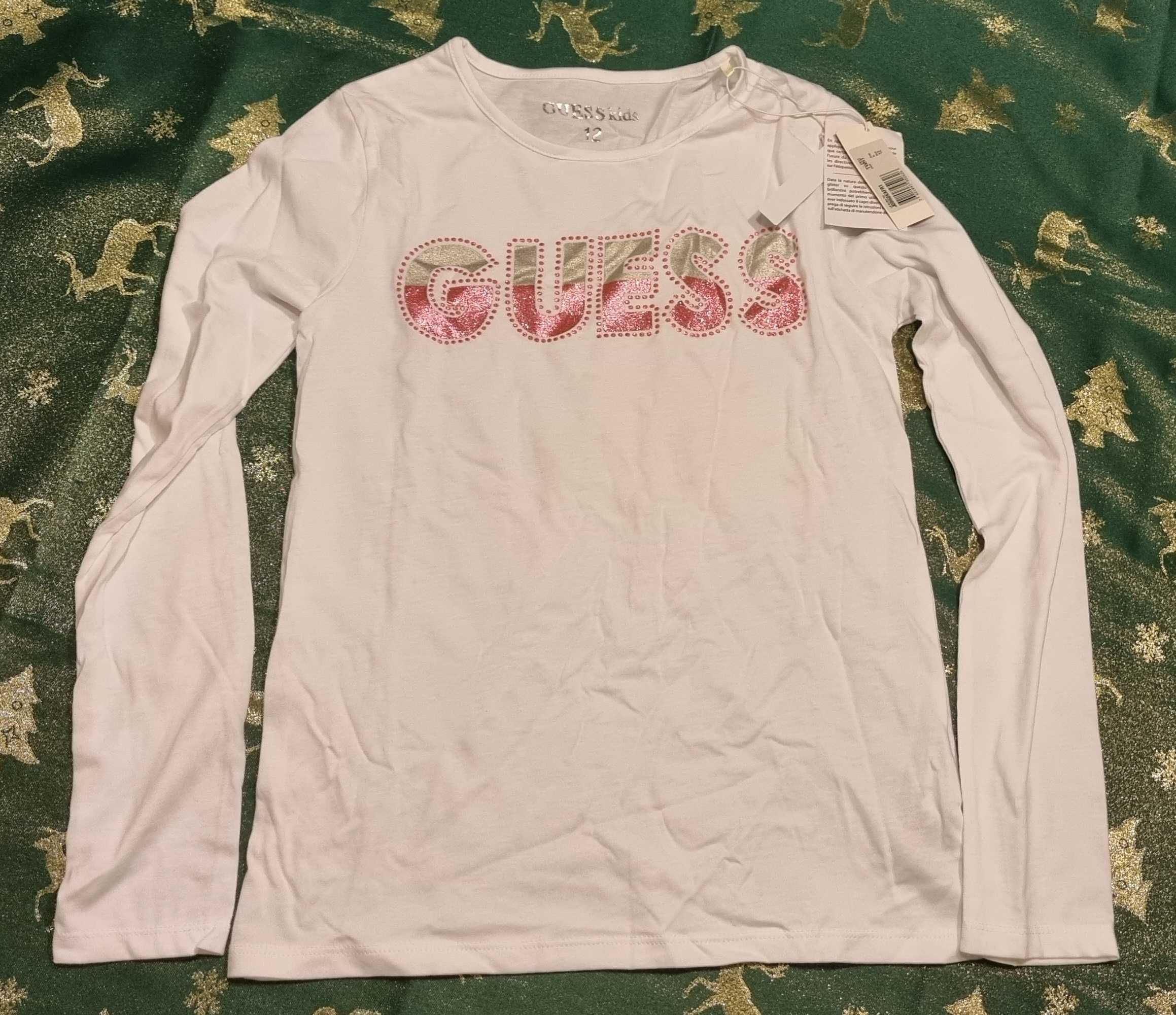 GUESS Bluzka z długim rękawem SIZE 12 WYS/ODP