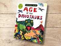 Age of the Dinosaurs Curious Kids POP-UP po angielsku dinozaury