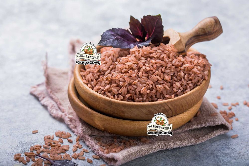 Девзіра Рис для Плова Дикий Чорний Рис Коричновий Нешліфований Булгур