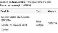 Męskie Granie 2024 ŻYWIEC sobota, 29 czerwca