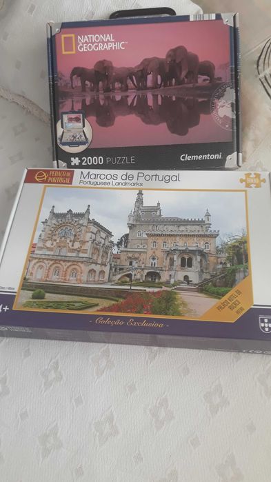 Varios Puzzles feitos uma vez