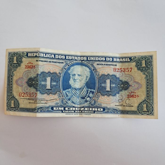 Brazil - 1 cruzeiro, from 1954 to 1958
