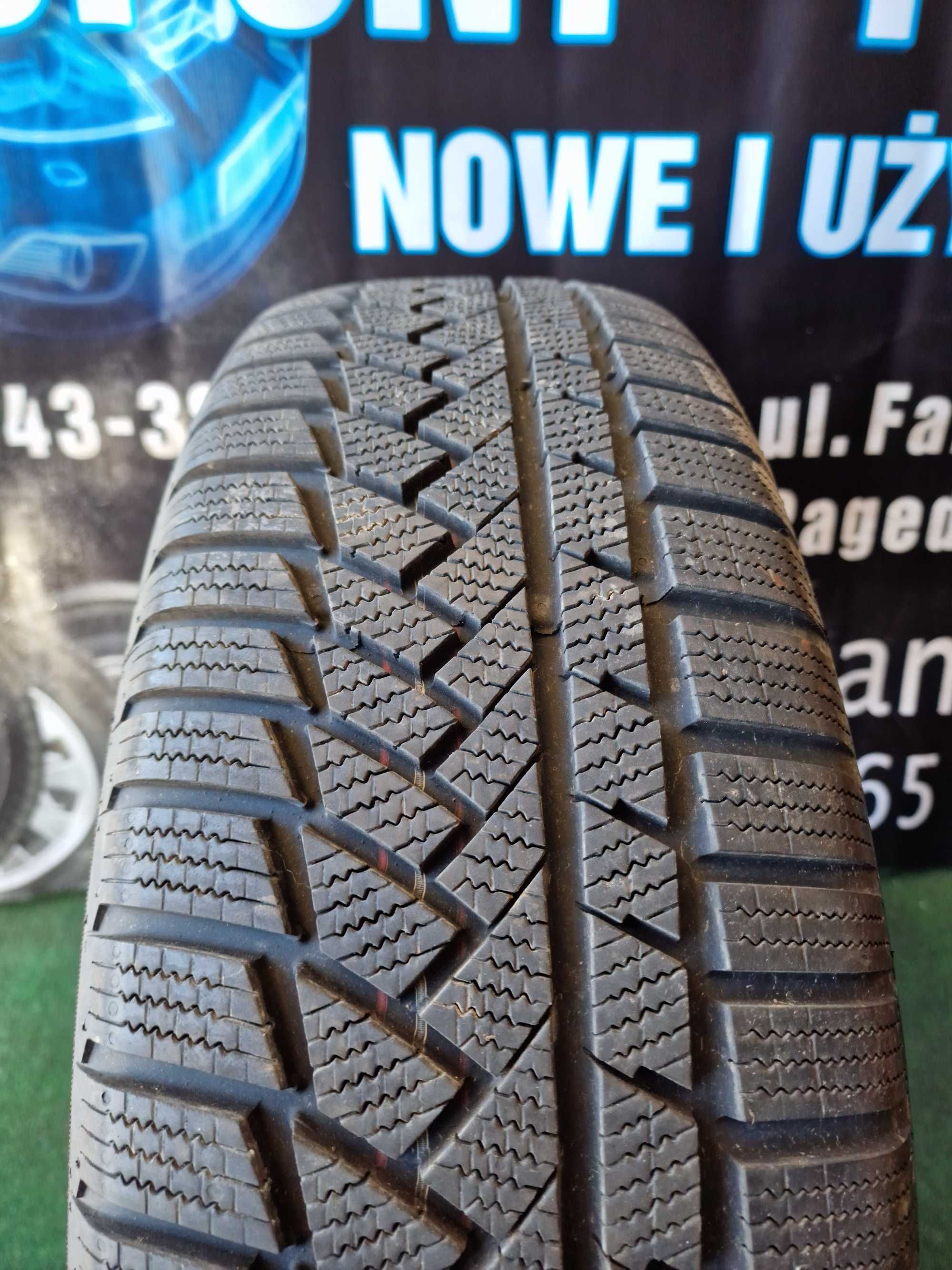 215/60/18 Opona zimowa Continental TS850P SSR pojedyncza jak Nowa 9.5m