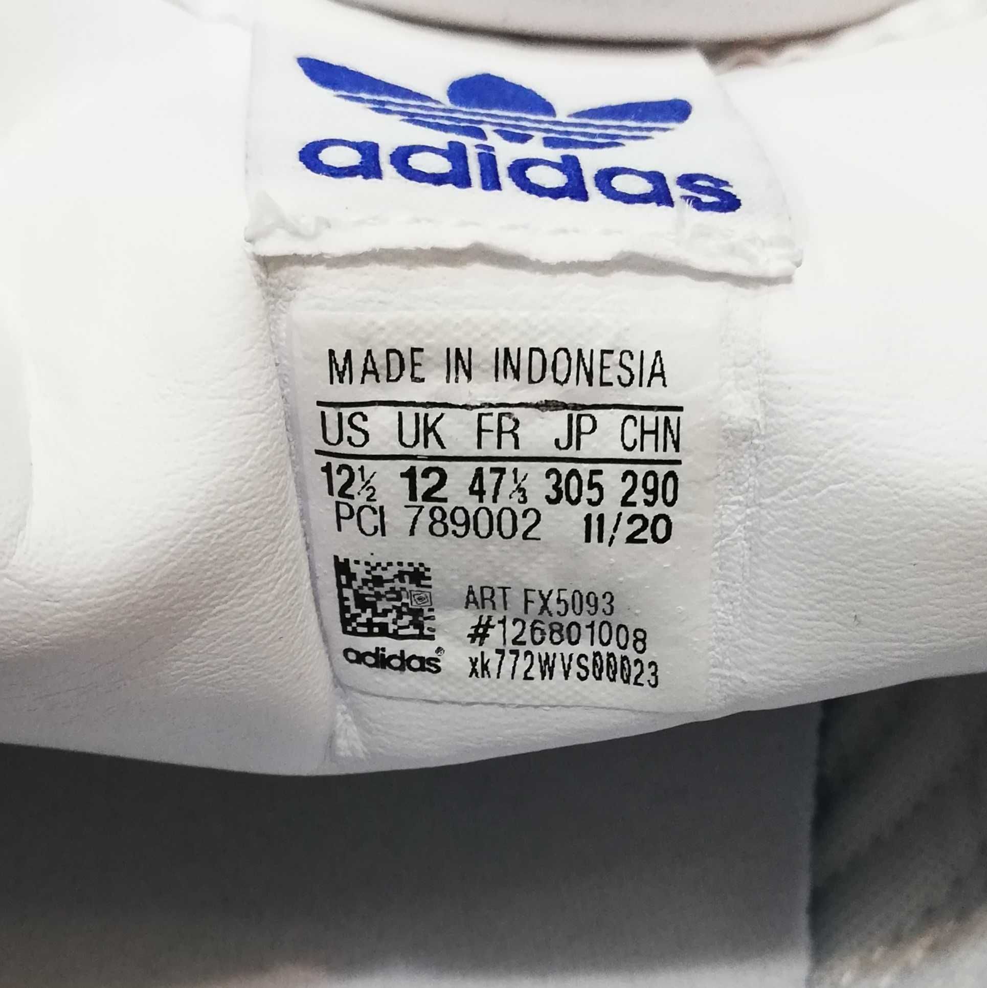 Adidas buty białe Continental 80 kod FX5093 rozm 47 1/3