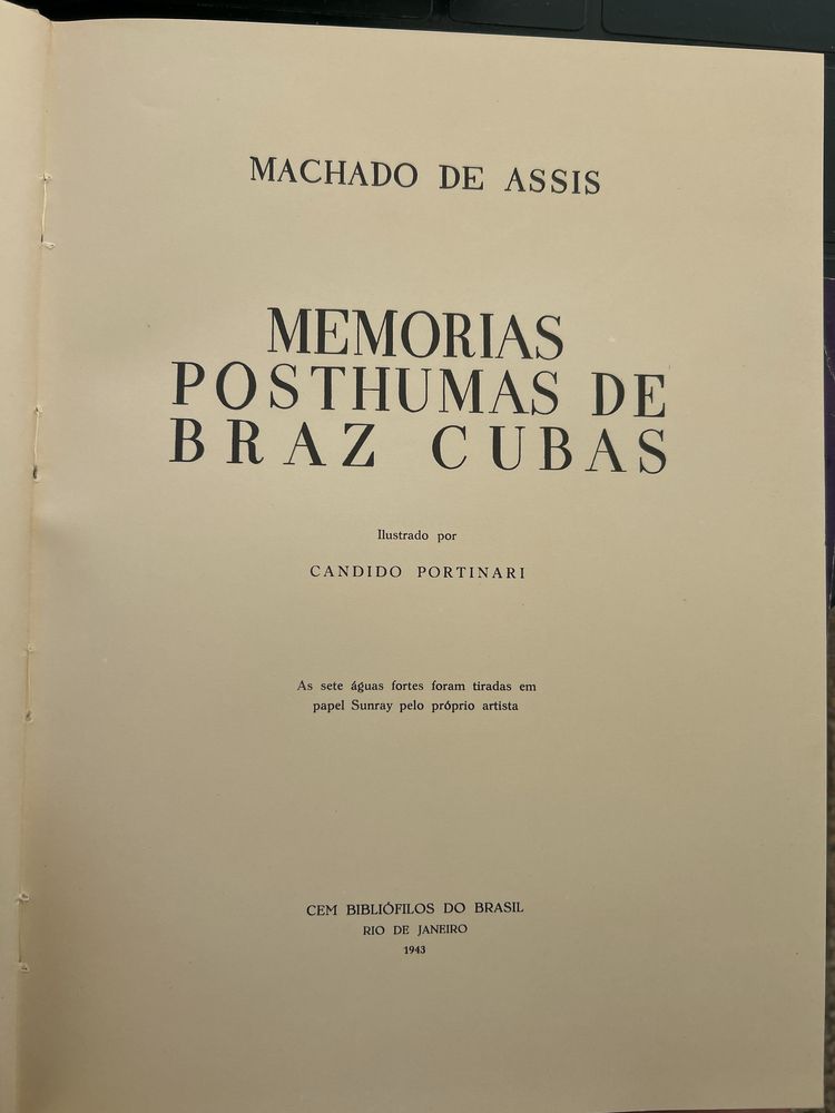 Memorias Posthumas de Braz Cubas - Machado de Assis