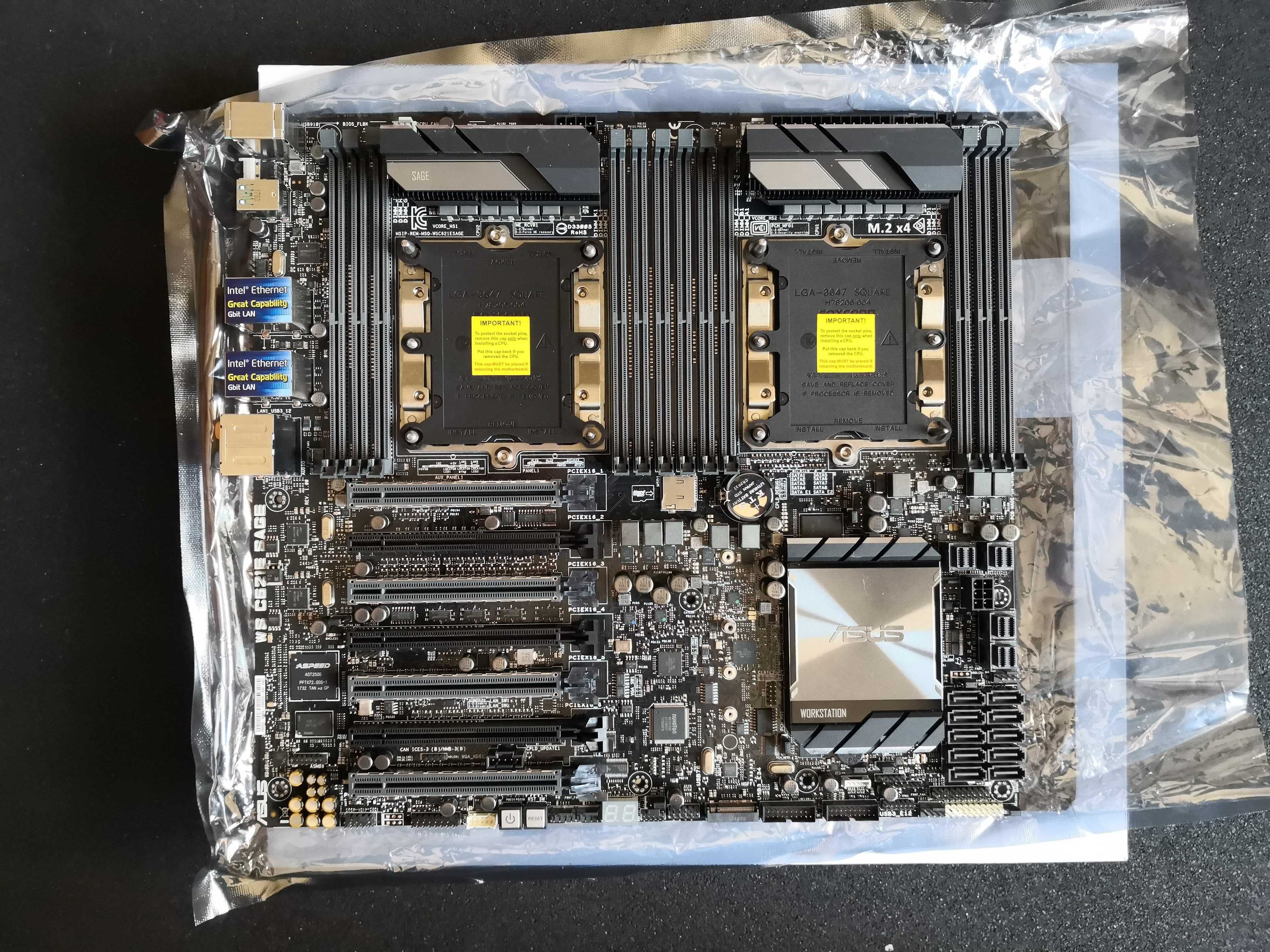 Motherboard Asus WS C621E SAGE Intel Xeon 3647