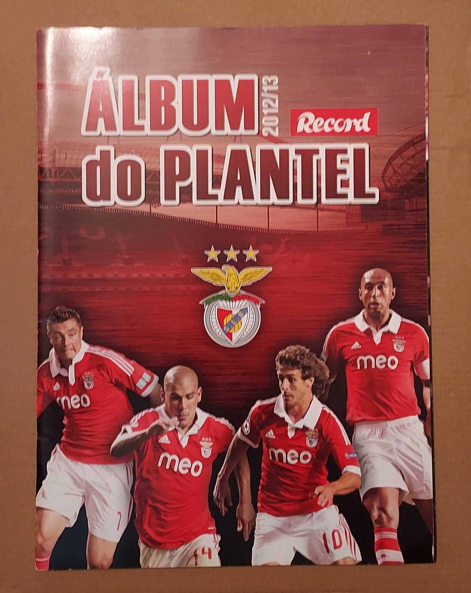 Cadernetas Benfica: Álbum do Plantel 07-08 / Tetra / Época 2010/11