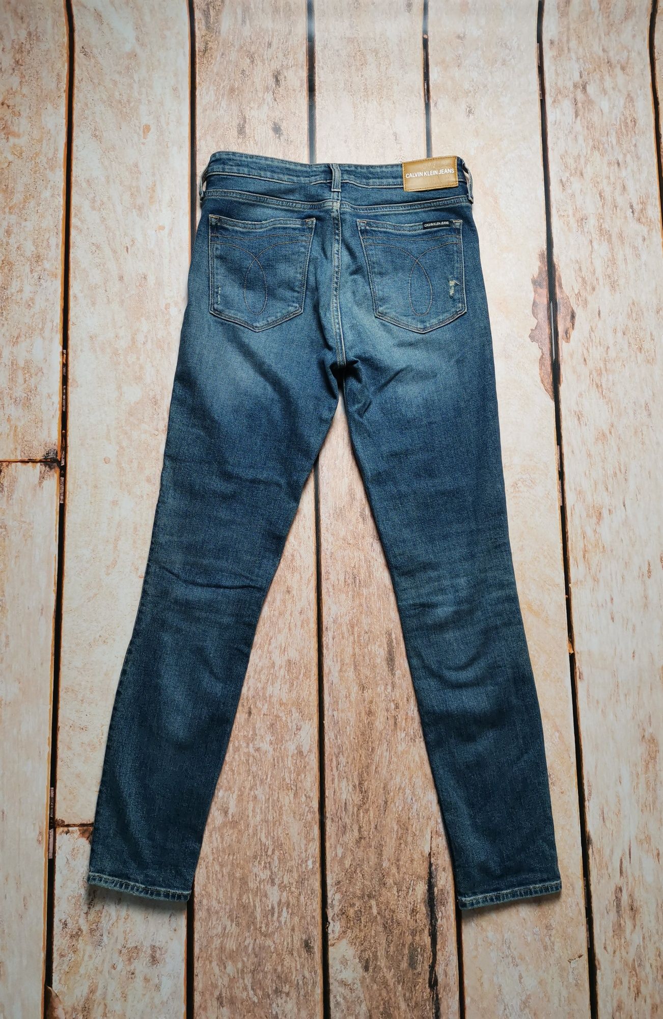 Spodnie jeansy Calvin Klein
