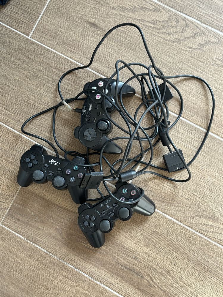 Comandos PS2 – 1 Original + 2 Genéricos