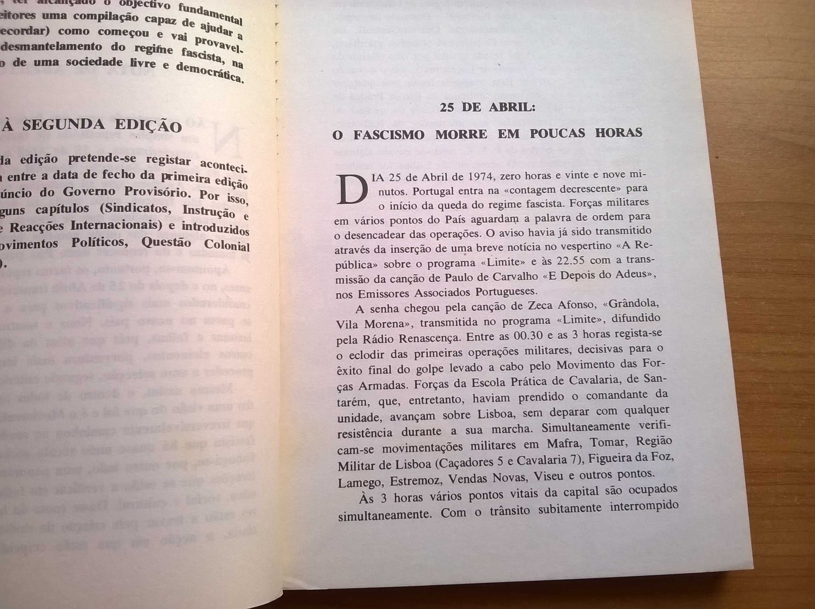 25 de Abril - Documento com factos e fotos